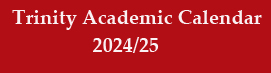 Trinity Academic Calendar 2081